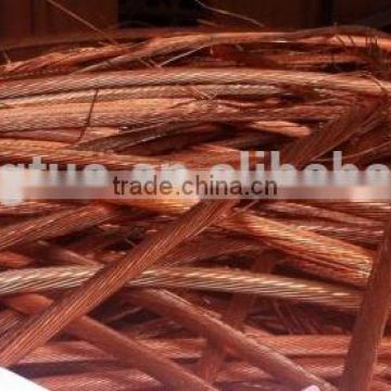 Millberry Copper wire scrap 99.99% 2016 hot on sale