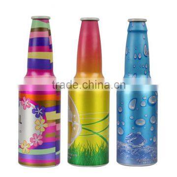 Hot sale empty aluminum beer bottle with modern design 330ml