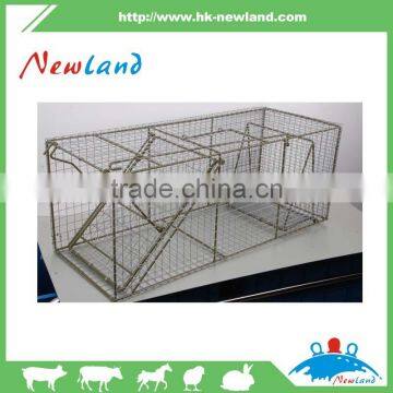 excellent galvanized live animal reaps for catching raccoons cats