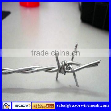 High quality galvanized barbed wire CE, SGS, ISO, BV, Professional factory, 30 years' experience factory