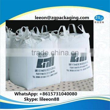 pp woven 1000kg big bag/FIBC bag/ton bag/bulk bag