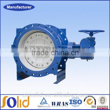 Ductile iron motorized lp butterfly valve body