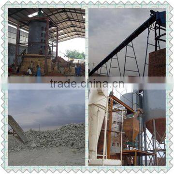 high automatic production line of gypsum/ plaster powder(good service)