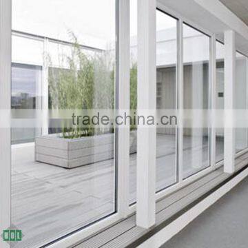 PVC sliding door with fixed glass for Balcony