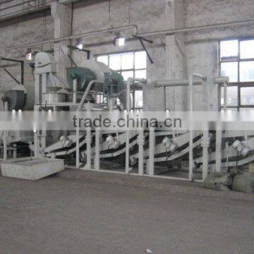 whole set of sunflower seeds dehulling equipment