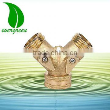 Garden brass hose fittings