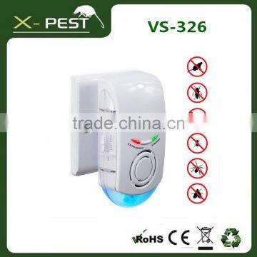 visson x-pest hot selling VS-326 dual ultrasonic multifunctional dog cat fish bird pest control pest repeller