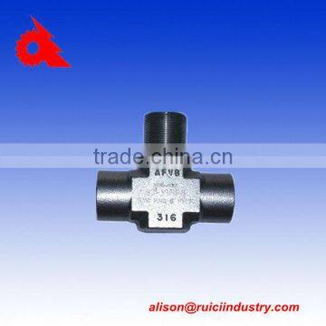 Forging needle type valve body