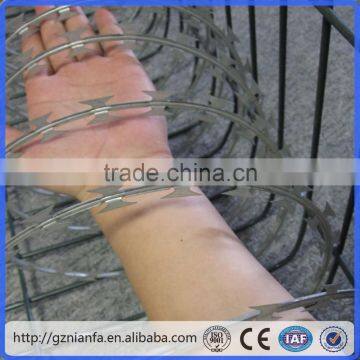 Low Price and High Quality Concertina Razor Barbed Wire (Guangzhou Manufacturer) photo-2
