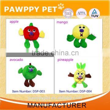 Fruit series plush pet toys