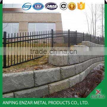 factory direct selling high quality steel metal prefabricated fence