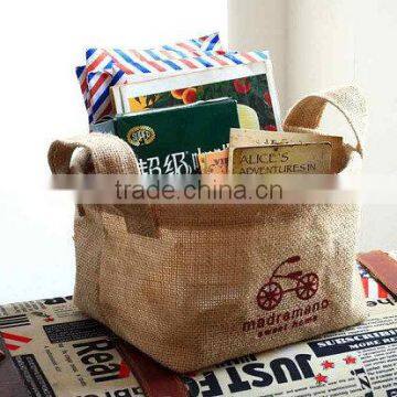 2014 new 100% recyclable good quality custom jute gunny bag