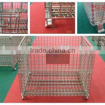 stackable wire mesh container/wire basket