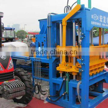 have an office in Brazil brick making machine,hollow block making machine---QT4-15D