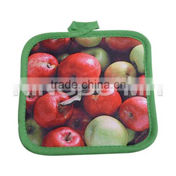 Kitchen Pot Holder Apple Printed