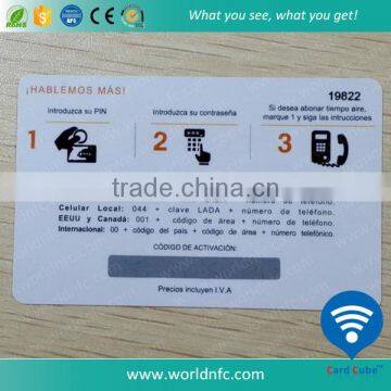 Plastic Scratch off Card With Custom Printing photo-2