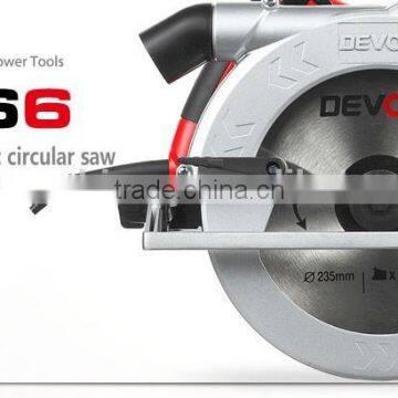 High Quality 235mm 2000w Aluminum Circular Saw Base Plate Electric Circular Saw 3266