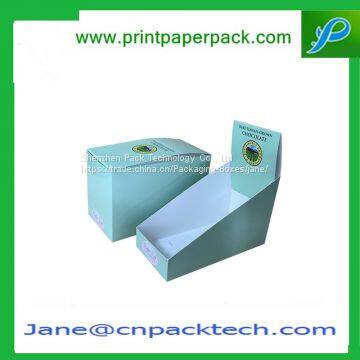 Custom Printing Logo Paper Packaging Box OEM Foldable Pack Up Box Display Box
