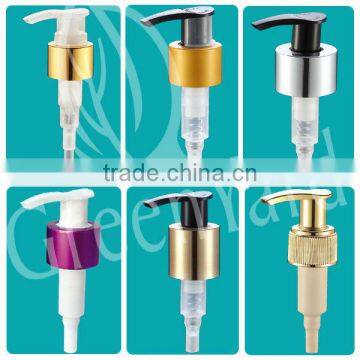 24/410 24/415 28/410 lotion pump with aluminium collar