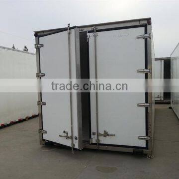 Refrigerated cargo box van truck body/mercedes benz trucks body for fish