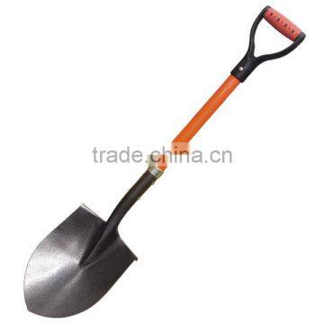 fiberglass handle with Round nose shovel XF-S018