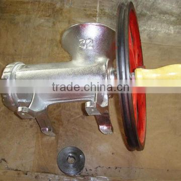 NO32 Meat Mincer With Belt Pulley