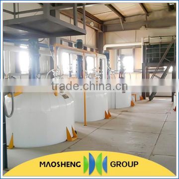 Low oil loss! crude beef tallow cooking oil refinery equipment with CE