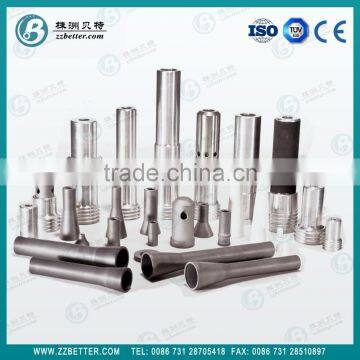 short boron carbide nozzle