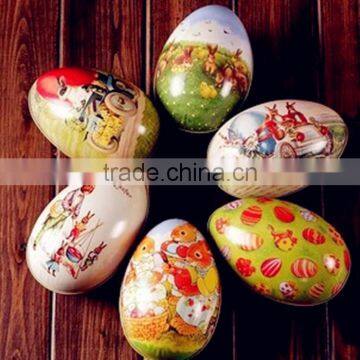 egg shape tin origin from wanjiang in dongguan