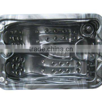 Factory Small Hot Bathtubs&whirlpool for 3 Person With 2 Lounge Seats Indoor Spa Bathtub for Family photo-6