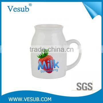 Vesub China Best Wholesale Websites Sales Sublimation Milk Mug