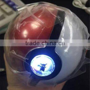 Pokemon Go Pokeball Hot Sales Porjector Power Bank 12000mah Poke Luminescent Ball Mobile Charger photo-5