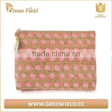 Eco-friendly Cork Bags Portugal Women Clutch Bags Natural Handbag photo-2