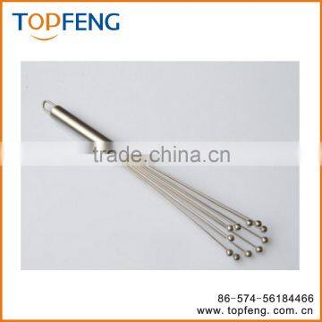 Stainless Steel Ball Whisk, Egg Beater, Sauce Mixer, Ball Whisk, SS Whisk With Ball photo-2