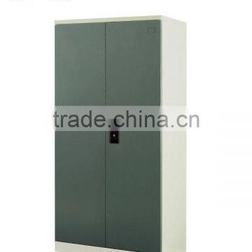 Modern Bedroom Furniture Metal 2 Door Wardrobe Cabinet Designs photo-2