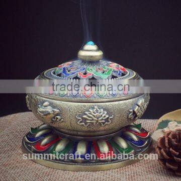 Wholesale tibetan style portable incense burner