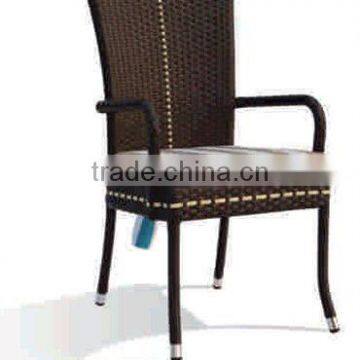 New Design Rattan Furniture Rust Resistent Wicker Dining Chair photo-2