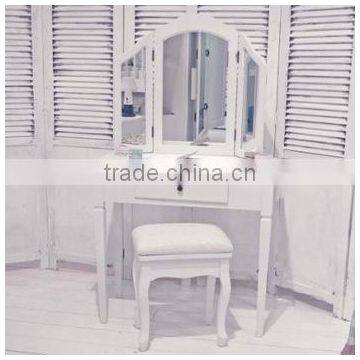 dressing mirror with cabinet/dressing table mirror with drawer