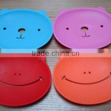 Lovely various shape convinent silicone soap mat