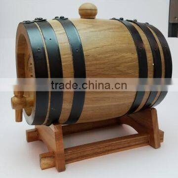 High Grade Wooden Oak Whiskey Barrels for Wine Ferment photo-2