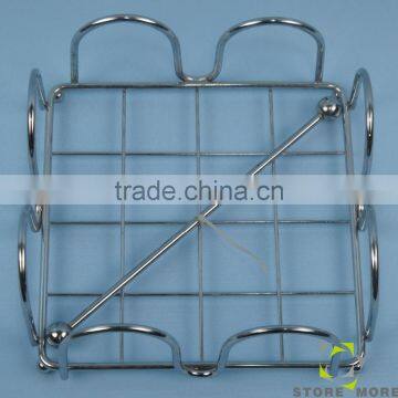 Metal Stainless Steel Napkin Holder / Caddy - Modern Holder for Tissue