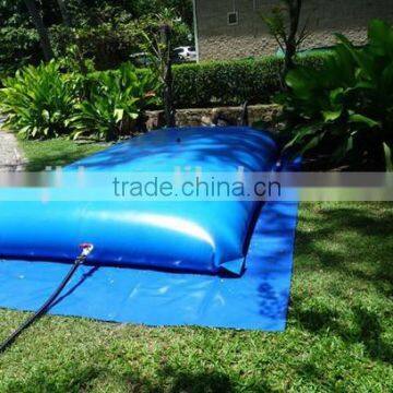 PVC tarpaulin water storage bladder 500L or other smaller size