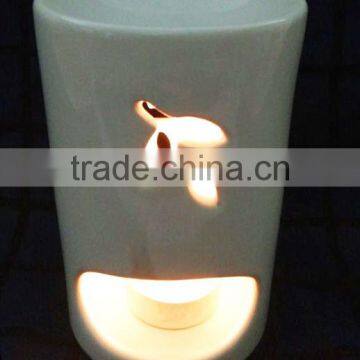Factory Supply Ceramic Tealight Candle Wax Warmer Oil Burner photo-3