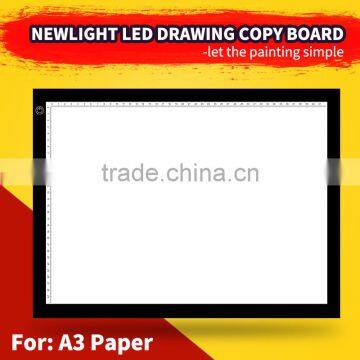 Newlight Original LED Tracing Copy Board/infrared Led Copy Board With Size A3 & A4