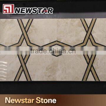 Polished Marble Waterjet Mosaic