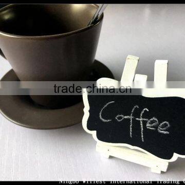 Folding Portable Wood Chalkboard With Stand(2pcs) photo-3