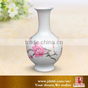 Home Decoration White Ceramic Flower Vases for Wedding