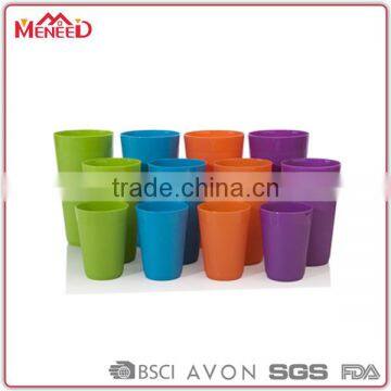 Solid Color 3 Sizes Optional Promotion Cheap Bulk Plastic Cups