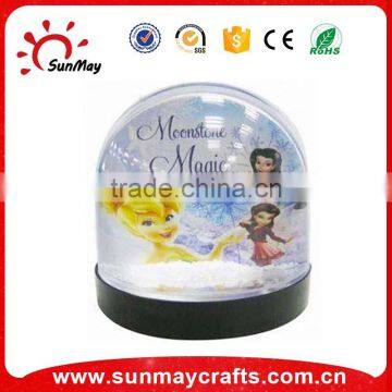 High Quality Custom Christmas Resin Glass Human Snow Globe With Santa Claus Inside photo-4