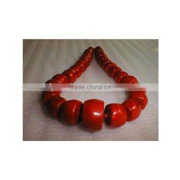 wholesale 18" 13-22mm natural coral beads necklace jewelry set